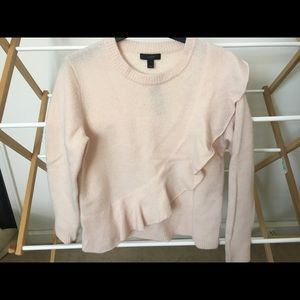 JCrew pink sweater， size s